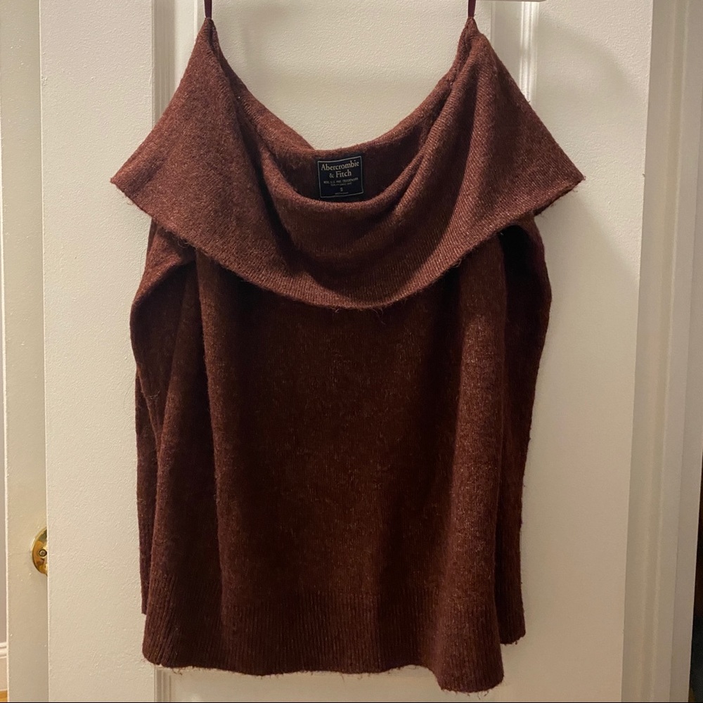 Off the shoulder sweater